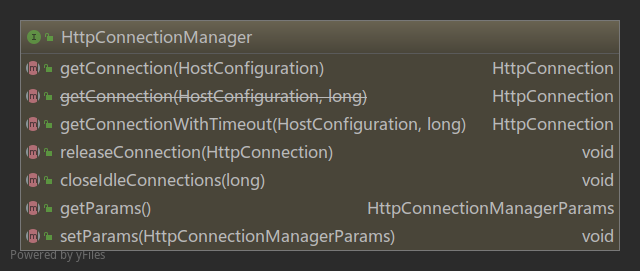 HttpConnectionManager